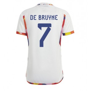Belgia Kevin De Bruyne #7 Koszulka Wyjazdowych MŚ 2022 Krótki Rękaw